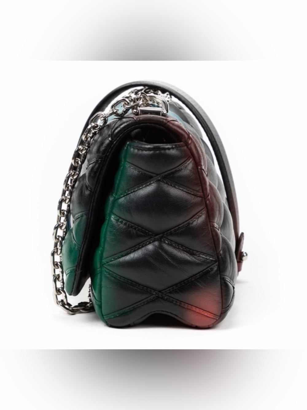 Louis Vuitton Shoulder bag Twist Puff in Black/Multicolour Calfskin leather - Picture 6 of 13